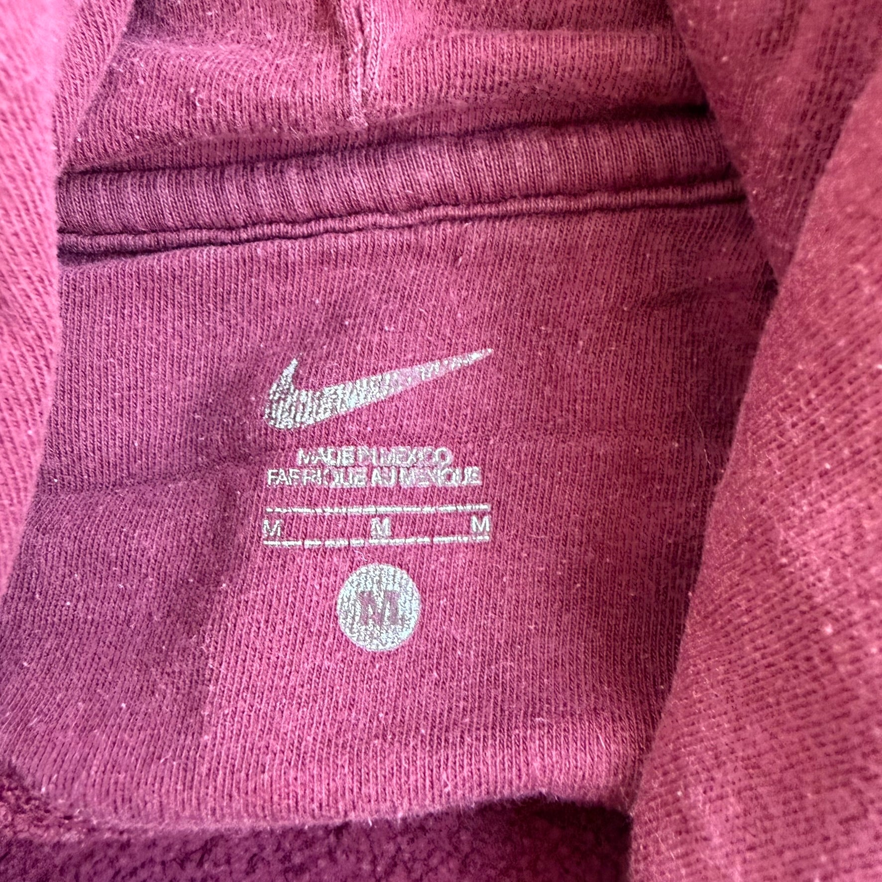 J- Nike Brookwood Text & Swoosh Hoodie - M