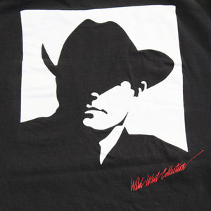 F- Vintage Marlboro Cowboy Silhouette & Logo Pocket Single Stitch Tee