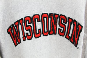 Z - Vintage University Of Wisconsin Embroidered Script Crewneck