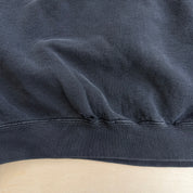 J- Vintage Nike Embroidered Swoosh Black Crewneck - XL