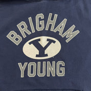 J- Vintage Brigham Young University Graphic Hoodie - XL