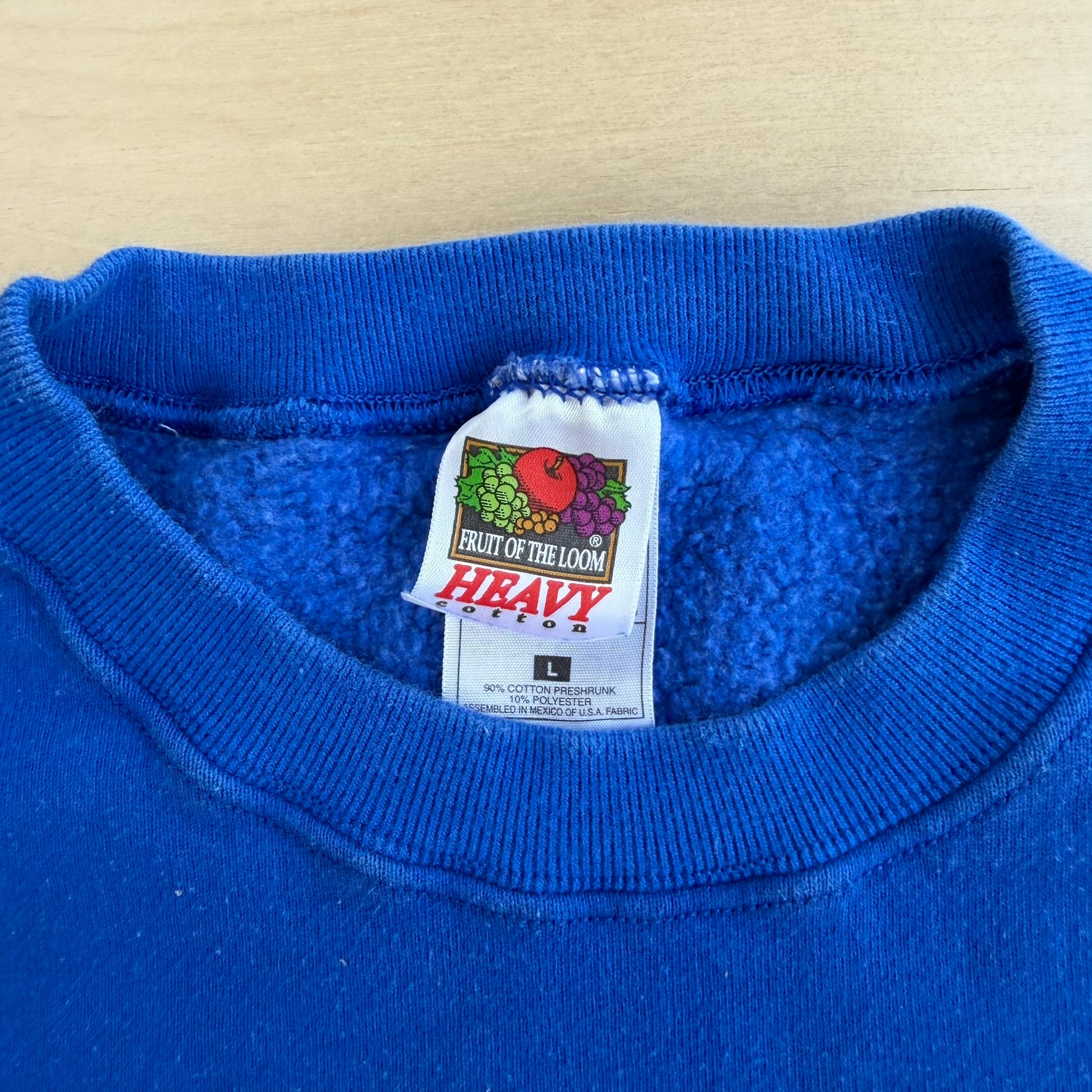 J- Vintage '00 Fort Wayne Indiana Spartan Alliance Marching Band Graphic Crewneck - L
