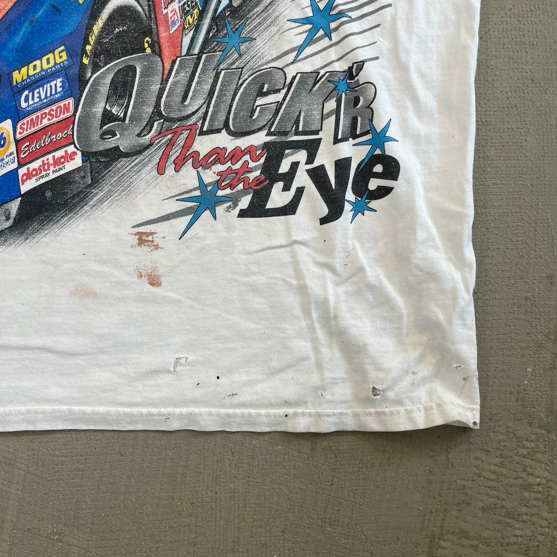 F- '03 Nascar New England The Magic Mile Winston Cup Stop Tee