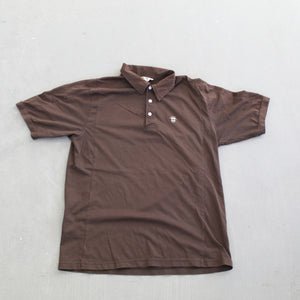 F- Vintage 90s Stussy Short Sleeve Polo Shirt