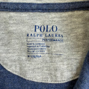 J- Polo RL Embroidered Logo Quarter Zip Crewneck - M