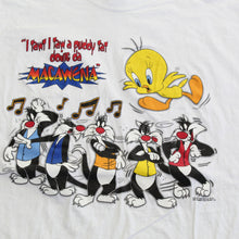 Load image into Gallery viewer, F- Vintage &#39;96 Looney Tunes Sylvester Cat &amp; Tweedy Bird Macarena Graphic Tee
