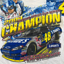 Load image into Gallery viewer, F- &#39;09 Nascar Chase Authentic Jimmie Johnson Sprint Cup Champion Tee
