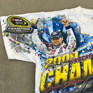 F- '09 Nascar Chase Authentic Jimmie Johnson Sprint Cup Champion Tee