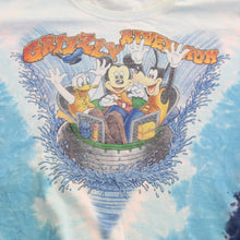 Load image into Gallery viewer, F- Vintage Disneyland Resort Grizzly River Run Graphic Tie Dye Tee
