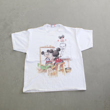Load image into Gallery viewer, F- Vintage 90s Disney Design Mickey Mouse Painting Tee
