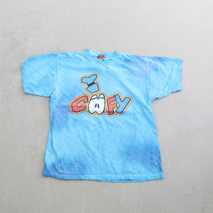 F- Vintage 90s Disney Goofy Text Single Stitch Tee