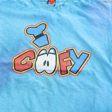 Load image into Gallery viewer, F- Vintage 90s Disney Goofy Text Single Stitch Tee
