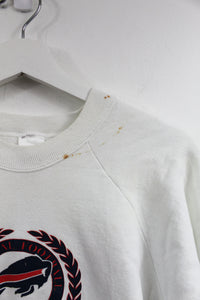 Vintage Logo 7 X NFL Buffalo Bills Script & Logo Crewneck