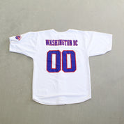 F- Vintage 90s Hard Rock Cafe Washington DC Baseball Jersey