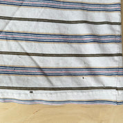 J- Vintage Ralph Lauren Chaps Embroidered Logo Striped Tee - XL