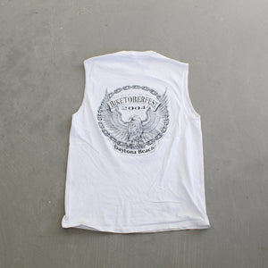 F- Vintage 2004 Daytona Beach Biketober Fest Tank Top