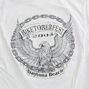 F- Vintage 2004 Daytona Beach Biketober Fest Tank Top