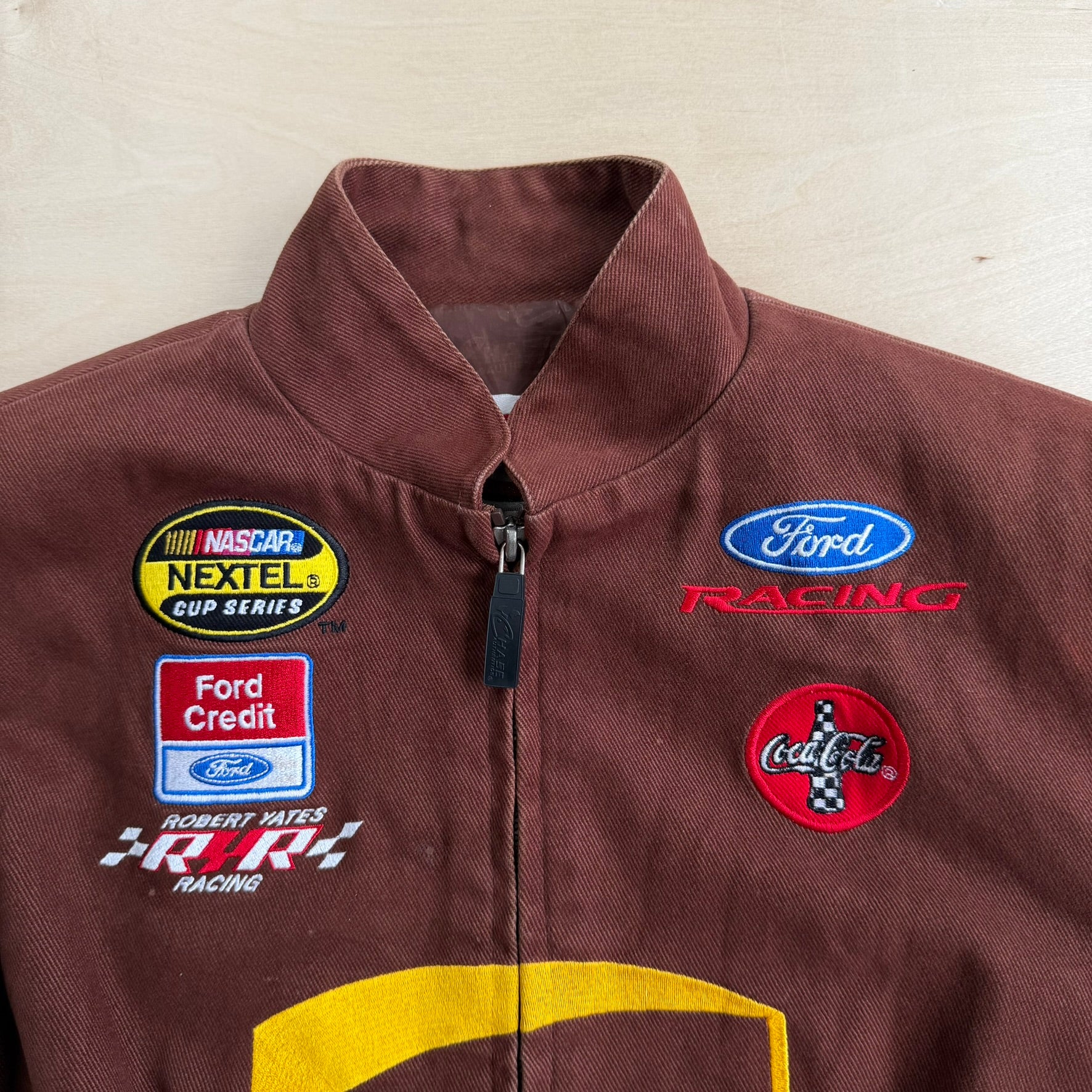 J- Vintage Nascar Dale Jarrett UPS Chase Authentics Racing Jacket - Women's L