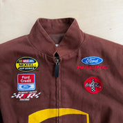 J- Vintage Nascar Dale Jarrett UPS Chase Authentics Racing Jacket - Women's L