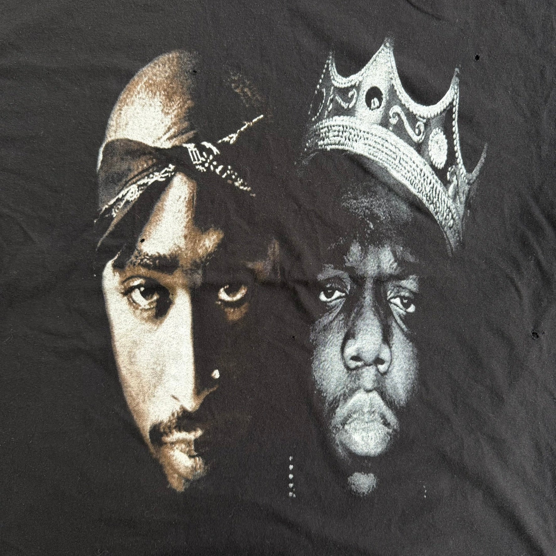 J- Tupac & Biggie Picture Graphic Tee - XL