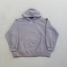 Load image into Gallery viewer, F- Vintage Nike Embroidered Swoosh Center Chest Hoodie
