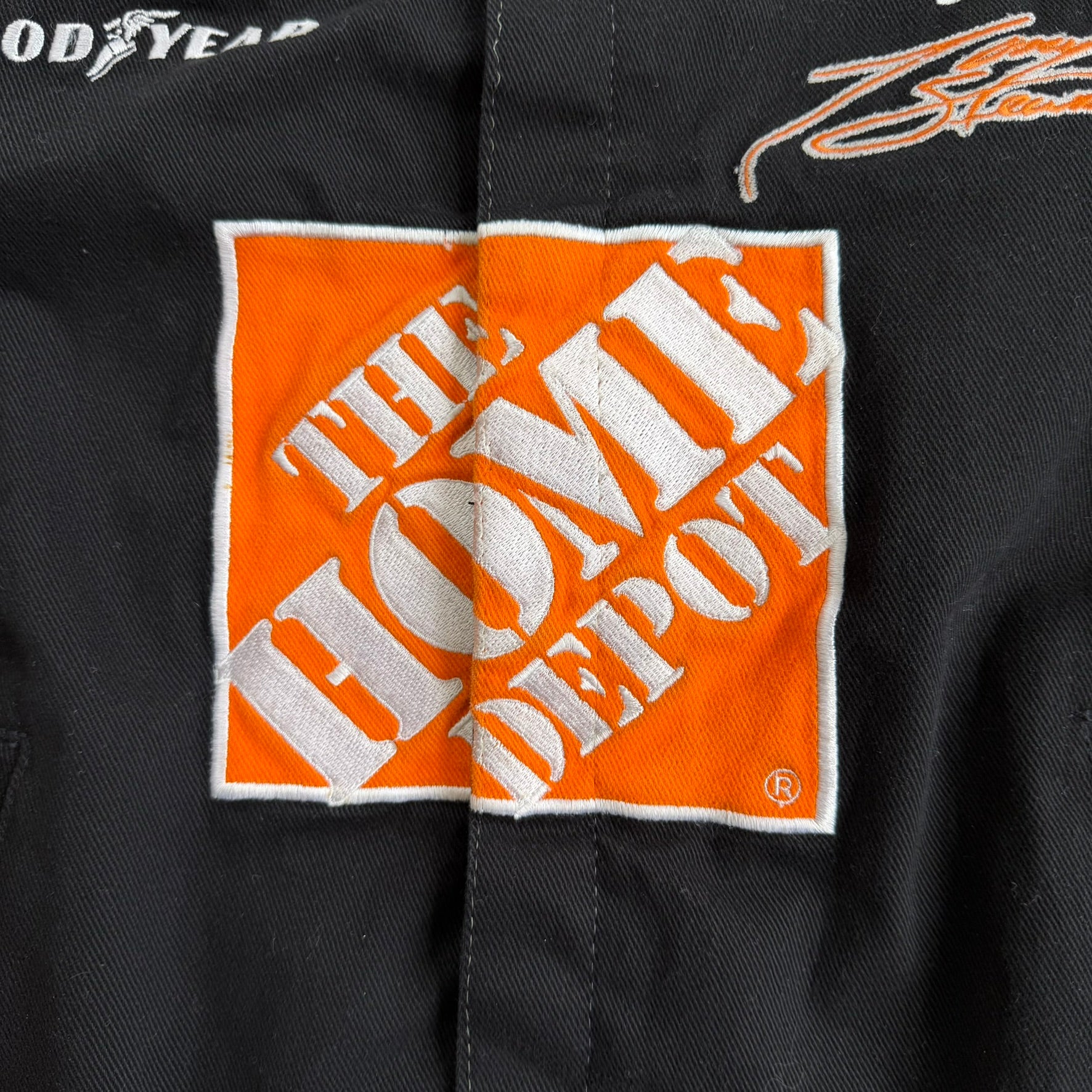 J- Vintage Nascar Tony Stewart Home Depot YOUTH-Chase Authentics JH Design Racing Jacket - Youth 2XL