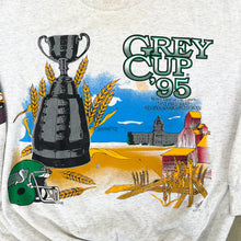 Load image into Gallery viewer, F- Vintage &#39;95 Grey Cup Saskatchewan Roughriders CFL Regina Crewneck

