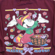 Load image into Gallery viewer, F- Vintage Disney Jerry Leigh Minnie Mouse Gardening Crewneck
