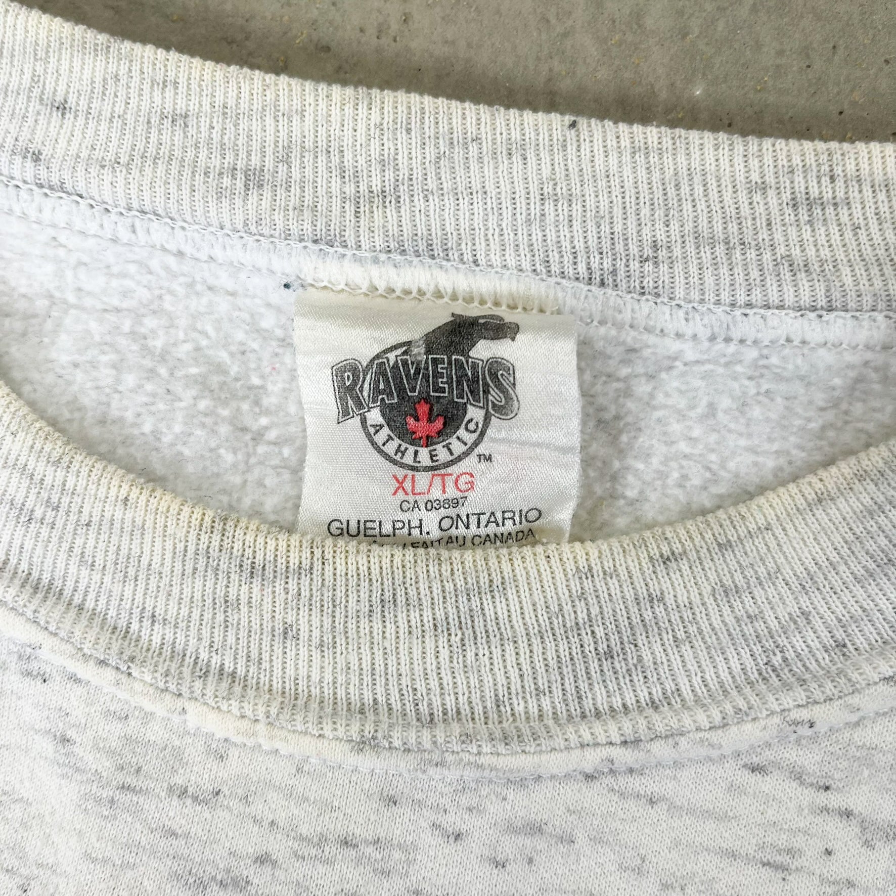 F- Vintage '95 Grey Cup Saskatchewan Roughriders CFL Regina Crewneck