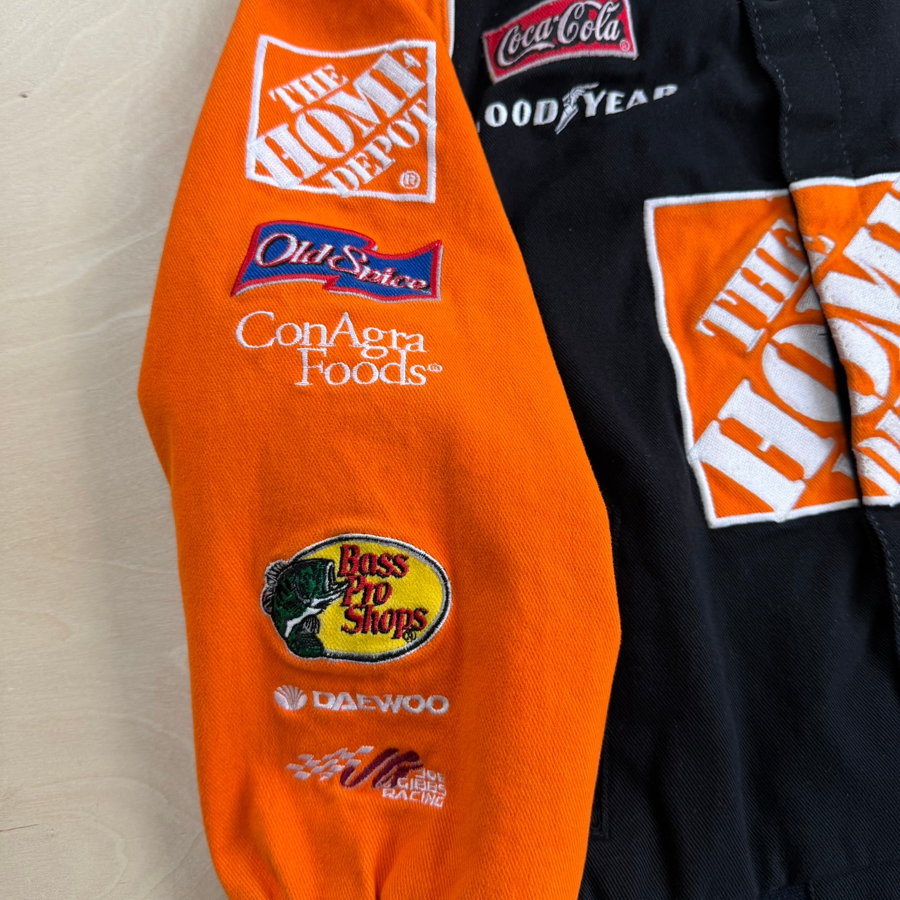 J- Vintage Nascar Tony Stewart Home Depot YOUTH-Chase Authentics JH Design Racing Jacket - Youth 2XL