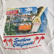 J- Vintage 90s In n Out Southern California Graphic Made In USA Single Stitch Tee - L