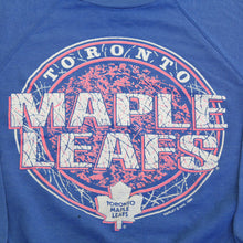 Load image into Gallery viewer, F- Vintage 1991 Toronto Maple Leafs NHL Logo Crewneck
