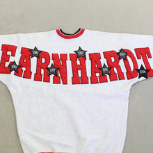 Load image into Gallery viewer, F- Vintage Nascar Dale Earnhardt Embroidered Stars &amp; Text Crewneck
