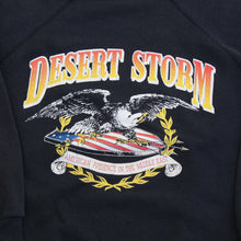 Load image into Gallery viewer, F- Vintage Desert Storm Us Military Graphic Crewneck
