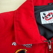 J- Vintage Nascar Dale Jr. Bud King Of Beers Chase Authentics JH Design Racing Jacket - Women's L