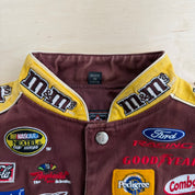 J- Vintage Nascar Jeff Hamilton m&m's Elliott Sadler Racing Jacket - Toddler L