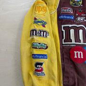 J- Vintage Nascar Jeff Hamilton m&m's Elliott Sadler Racing Jacket - Toddler L