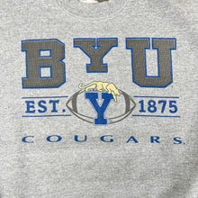 Load image into Gallery viewer, F- Vintage Bringham Young University Cougars Pro Player Text Crewneck
