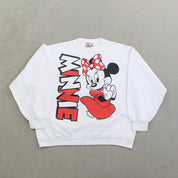 F- Vintage Disney Winnie Graphic & Text Crewneck