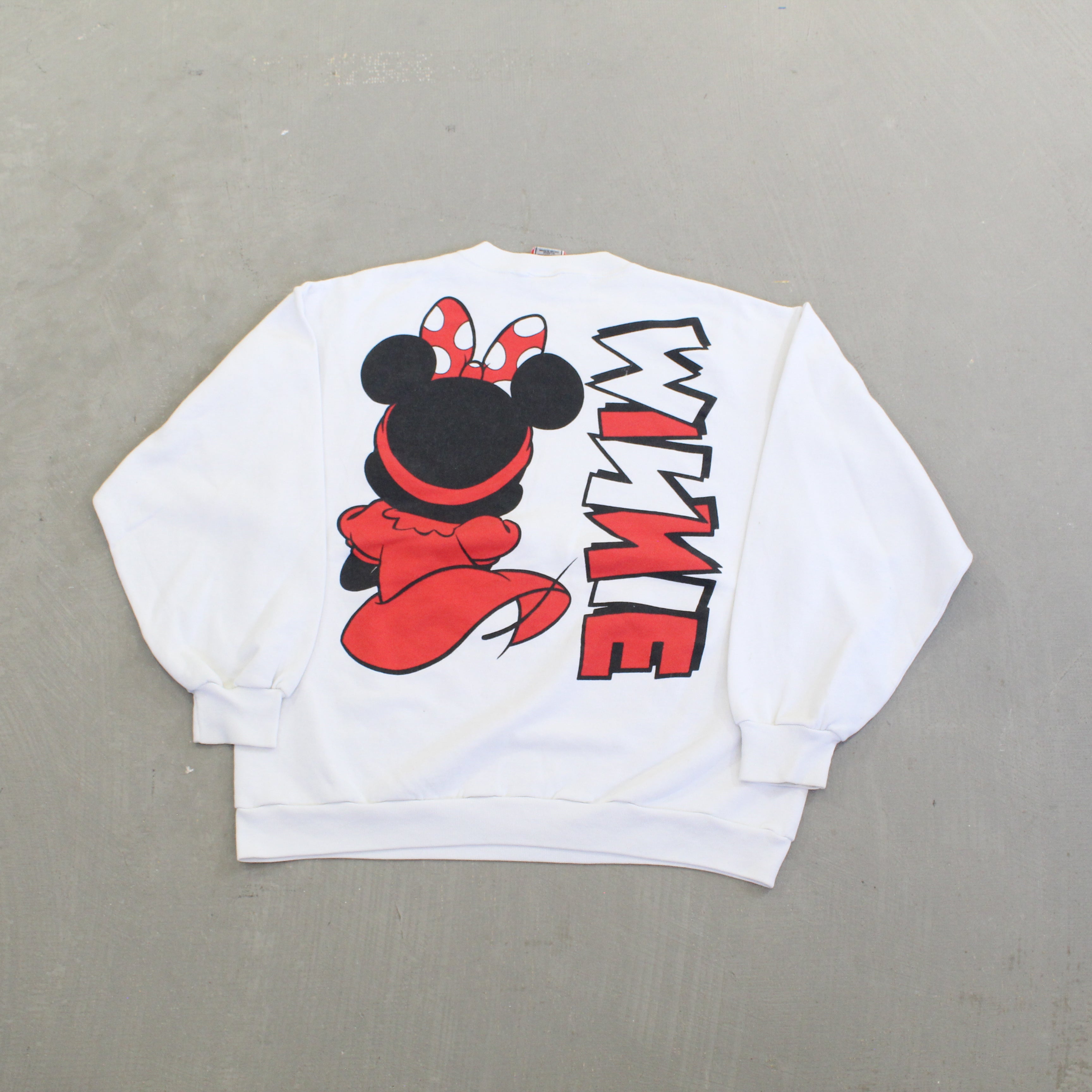 F- Vintage Disney Winnie Graphic & Text Crewneck