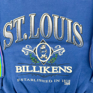 F- Vintage University Of St Louis Billikens Text Crewneck
