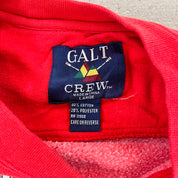 F- Vintage University Of Nebraska Mascot & Text Crewneck