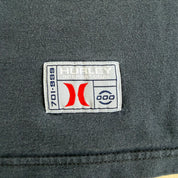 J- Vintage Hurley International The Movement Is On Graphic Text Made In USA Tee - XL