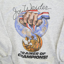 Load image into Gallery viewer, F- Vintage 1991 Joe Weider Mr Olympia Graphic Crewneck
