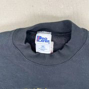 F- Vintage Pittsburgh Steelers NFL Pro Player Embroidered Text Crewneck