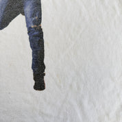 J- Vintage Bruce Springsteen Born In The USA Picture Graphic Blue Anvil Tag Tee - XL