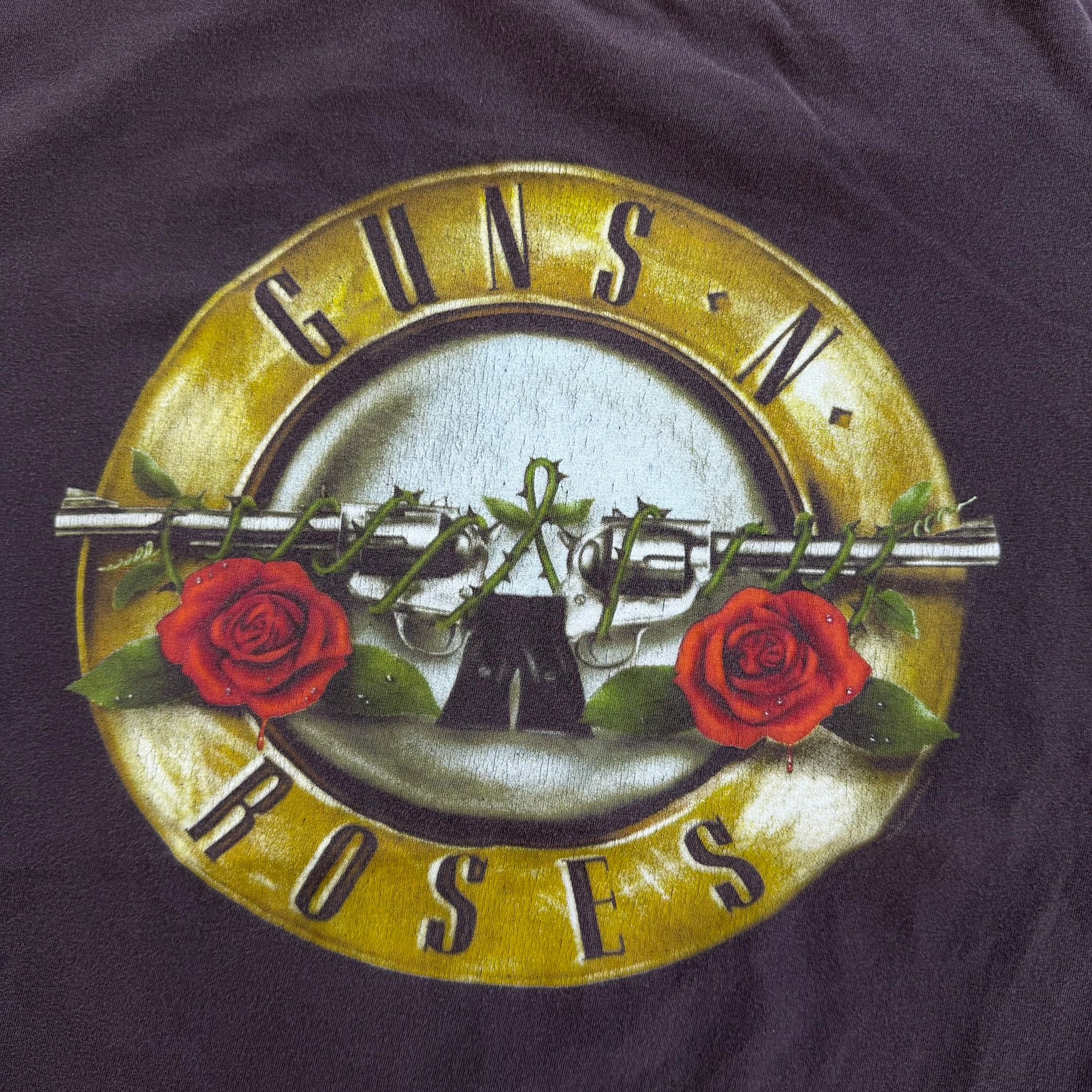 J- Vintage '05 Guns & Roses Logo Artimonde Tag Tee - M