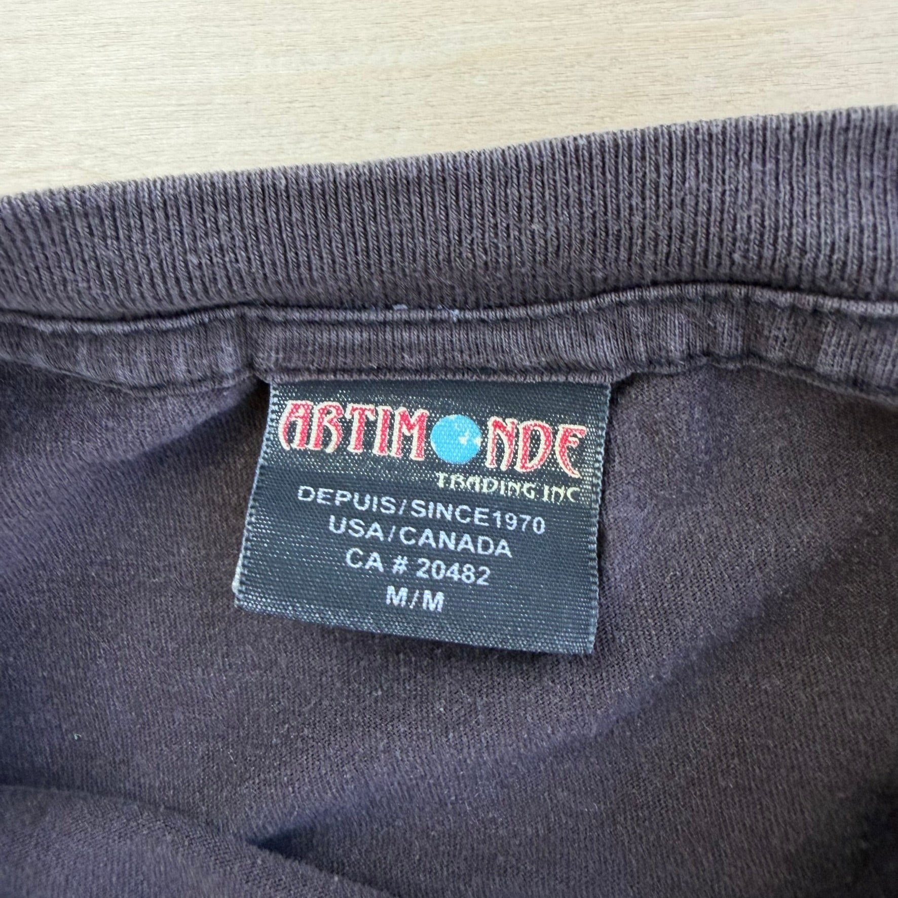 J- Vintage '05 Guns & Roses Logo Artimonde Tag Tee - M