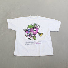 Load image into Gallery viewer, F- Vintage Grape With An Attitude Humor Single Stitch Tee
