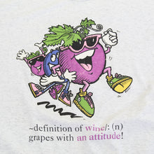 Load image into Gallery viewer, F- Vintage Grape With An Attitude Humor Single Stitch Tee
